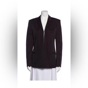 Versus versace plum/ dark brown blazer